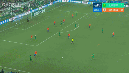 林良铭二过一破门 国安2-0锁定胜局