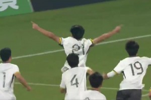 U16国足4-0十人巴林取开门红 帅惟浩双响万项传射