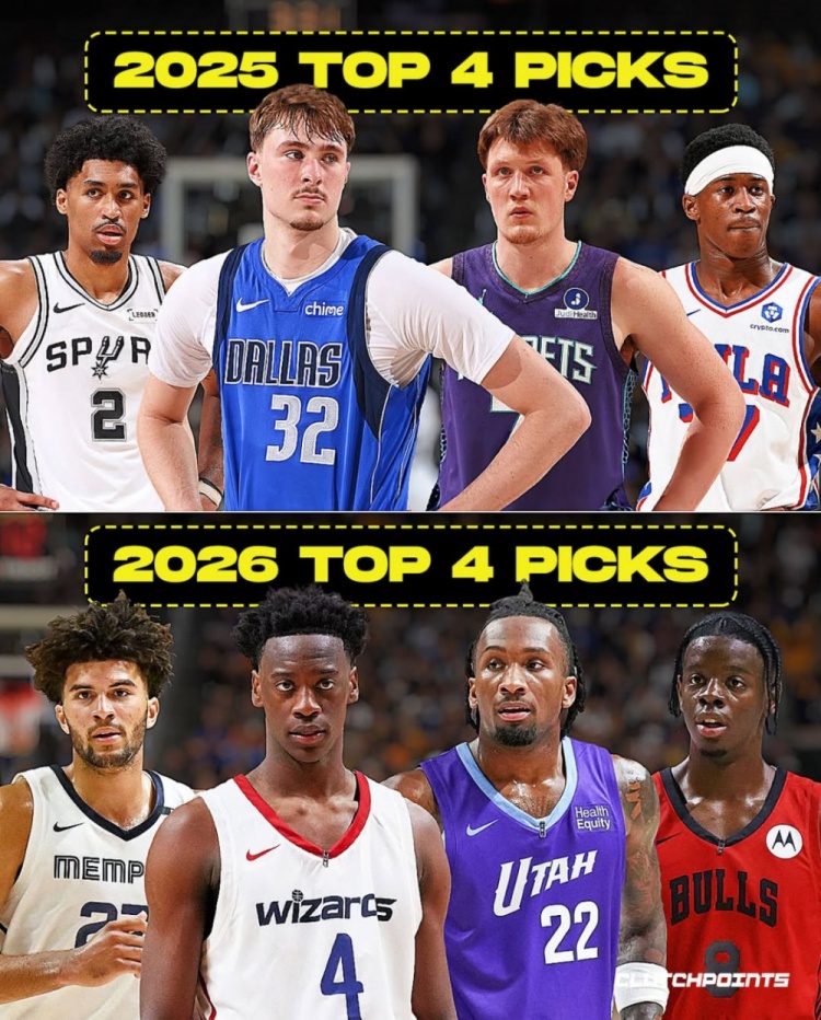 25届vs26届前四顺位天赋对位 迪班萨布泽尔挑战弗拉格哈珀