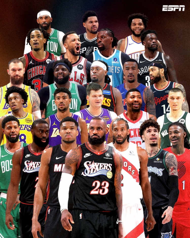休赛期地震:詹姆斯字母哥伦纳德等超十位球星换队,ESPN称史上最狂