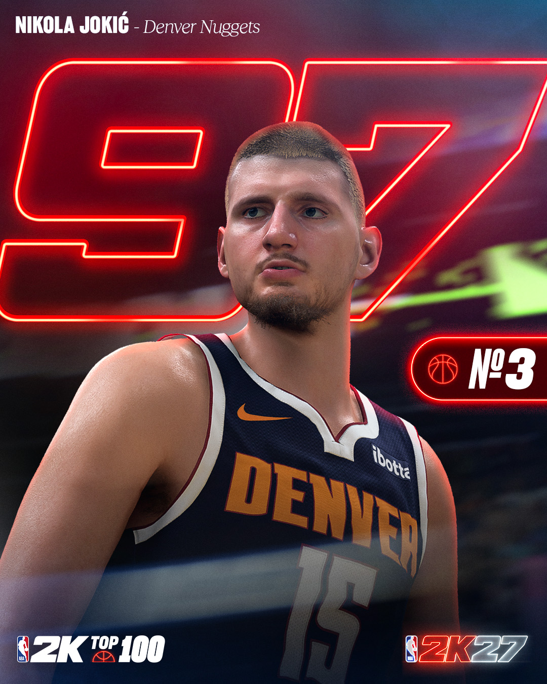 2K27能力值前十出炉:亚历山大、文班亚马、约基奇97分领跑 2K27能力值前十出炉:亚历山大、文班亚马、约基奇97分领跑